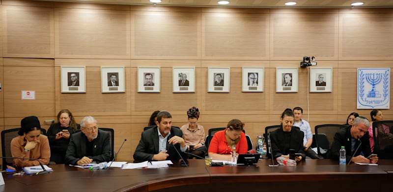 "הדיון בועדת החוץ והביטחון היום / צילום: דוברות הכנסת- נועם מושקוביץ"