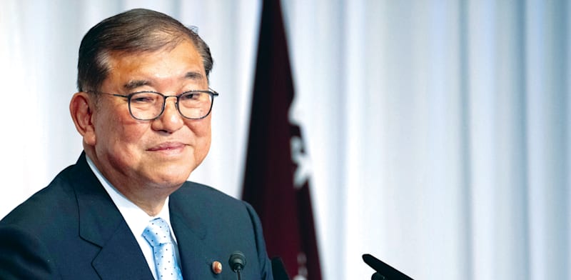 "שיגרו אישיבה, ראש ממשלת יפן / צילום: ap, Philip Fon"