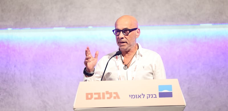 תמיר בן שחר, מייסד ובעלים של משרד צ'מנסקי בן שחר, בוועידת ישראל לנדל''ן / צילום: שלומי יוסף