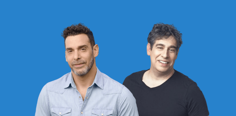 "ניר צוק, מייסד פאלו אלטו ותומר ויינגרטן, מנכ''ל סנטינל וואן / צילום: טל גבעוני, יח''צ"