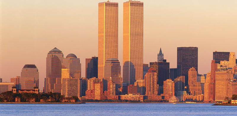 "קו הרקיע של מנהטן לפני פיגועי ה־11 בספטמבר / צילום: Shutterstock"