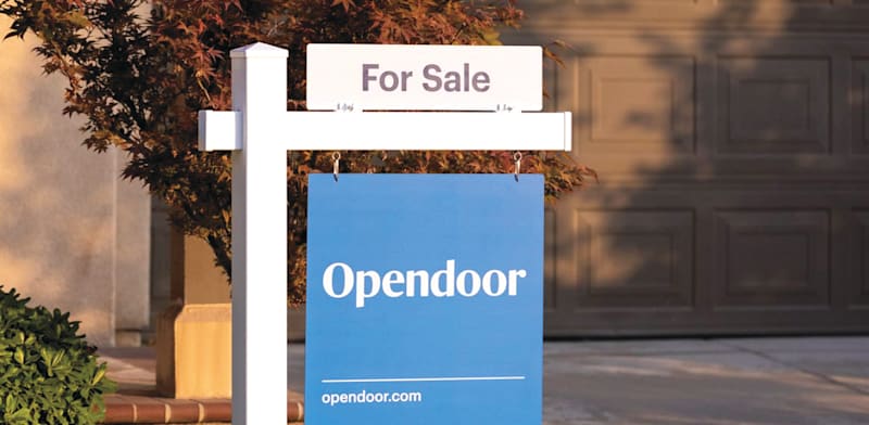 "שלט למכירת בית של Opendoor / צילום: מצגת החברה"