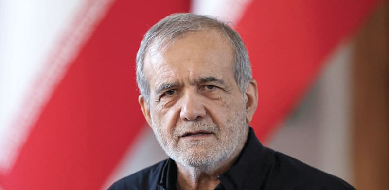 נשיא איראן, מסעוד פזשכיאן / צילום: Reuters, IMAGO/Iranian Presidency Office \ apaimages
