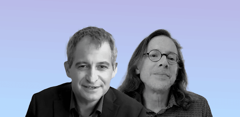 "סטיוארט אליוט ואלי הורביץ / צילום: צילום מסך"