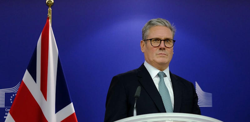 "ראש ממשלת בריטניה קיר סטארמר / צילום: Shutterstock, Alexandros Michailidis"