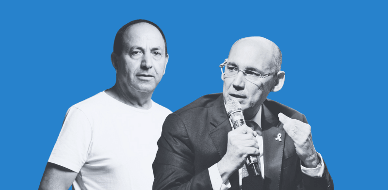 "פרופ' אמיר ירון ורמי לוי / צילום: יוסי כהן, יונתן בלום"