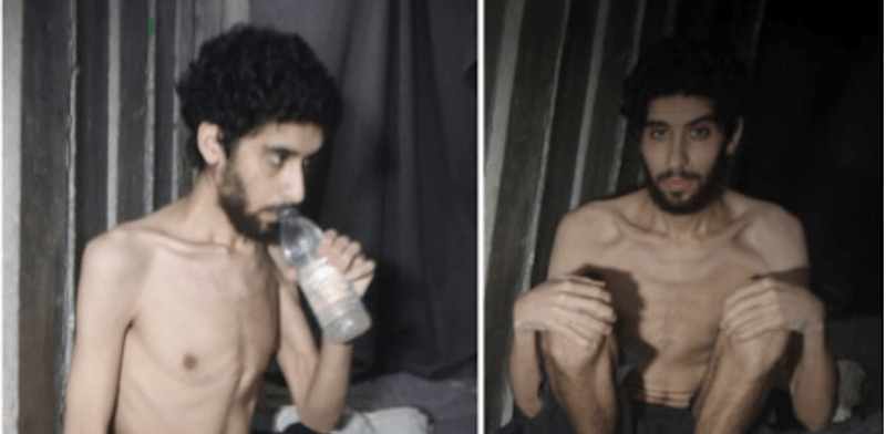 תיעוד של אביתר דוד המוחזק בידי ארגון הטרור חמאס