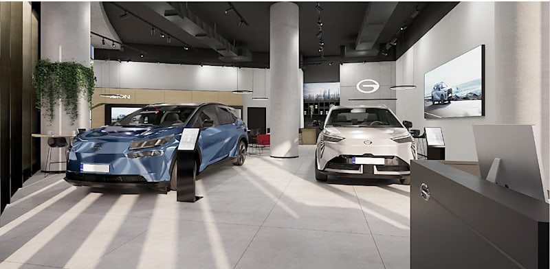 / צילום: תצוגה חדש של GAC / הדמיה: BLE אדריכלות ועיצוב"