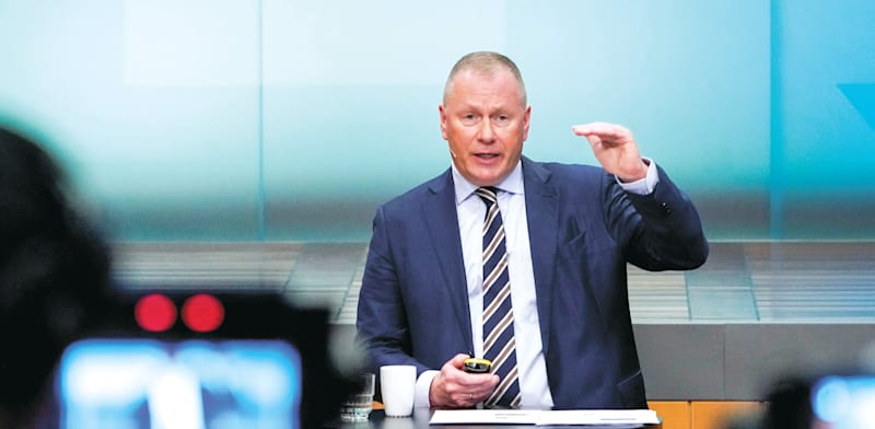 "ניקולאי טנגן, מנכ''ל קרן העושר הנורבגית / צילום: Reuters, Matt Rourke"