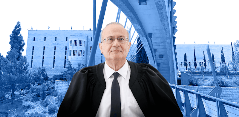 "השופט יוסף אלרון. דומיננטיות יוצאת דופן בפסיקה הפלילית / צילום: שלומי יוסף"