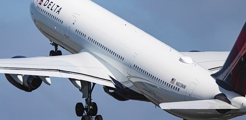 "מטוס של דלתא איירליינס / צילום: Reuters, Nicolas Economou"