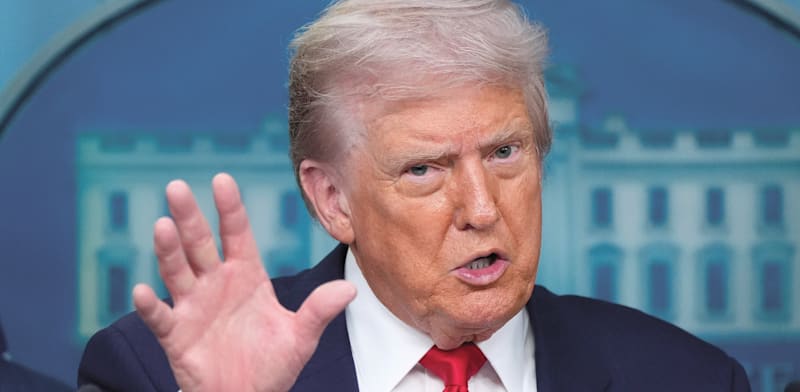 "נשיא ארה''ב דונלד טראמפ / צילום: ap, Alex Brandon"