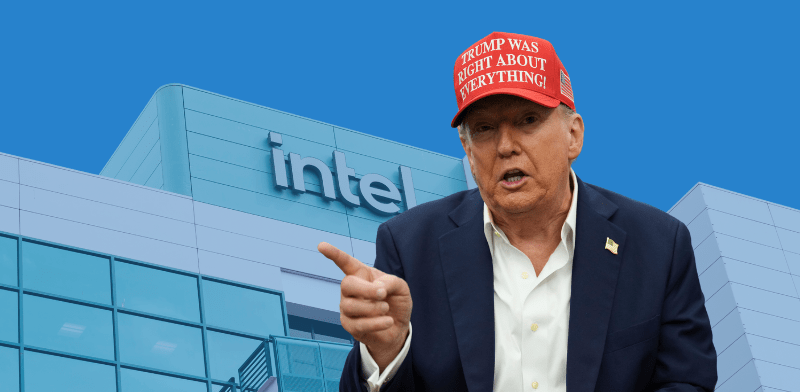 "טראמפ. קיבל 10% מאינטל / צילום: ap, Jacquelyn Martin"