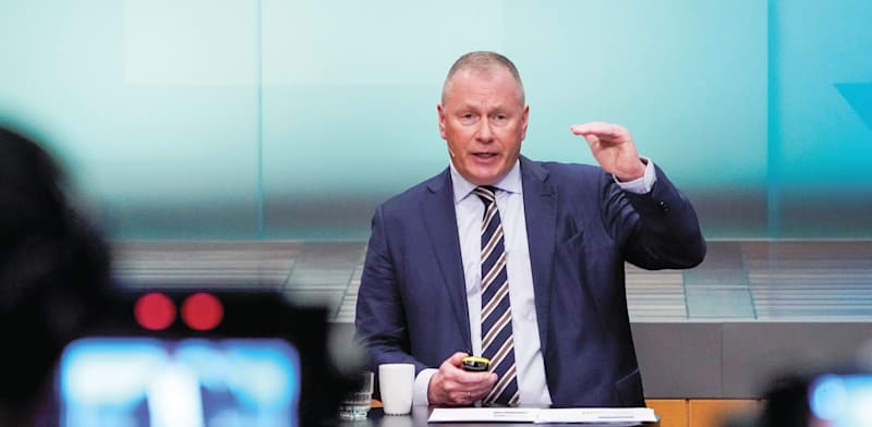 "ניקולאי טנגן,  מנכ''ל קרן העושר הנורבגית / צילום: Reuters, Matt Rourke"