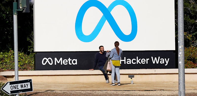 "מטה חברת מטא בקליפורניה / צילום: ap, Jeff Chiu"