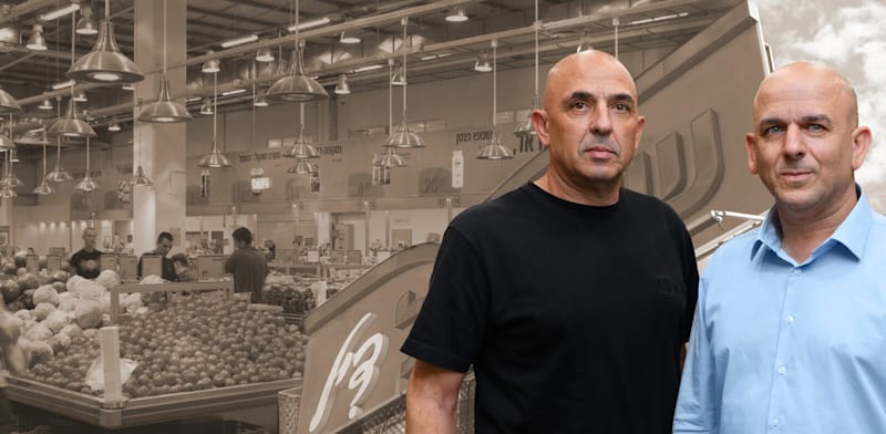 "שלומי ויוסי אמיר, בעלי השליטה בשופרסל / צילום: יונתן בלום"