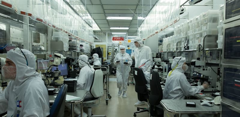 "פיתוח חיישני אינפרא אדום במעבדות של חברת SCD / צילום: חברת SCD"