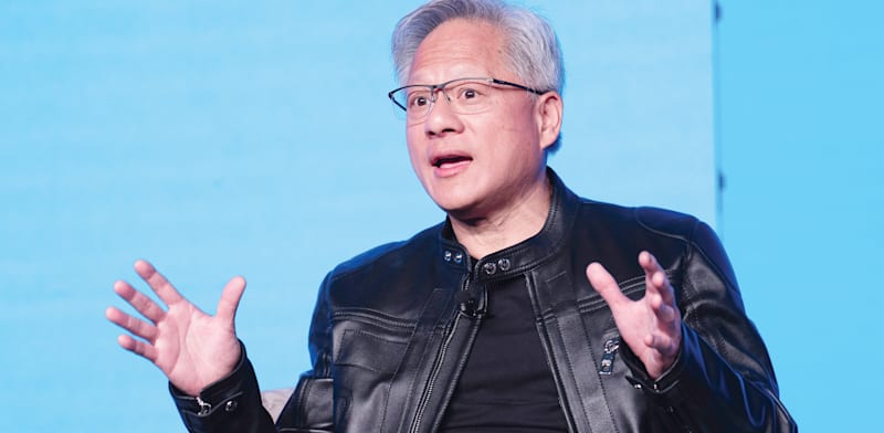 "מנכ''ל אנבידיה, ג'נסן הואנג / צילום: ap, Carl Court"