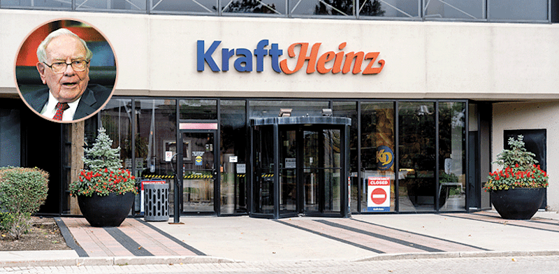 "הפיצול של קראפט והיינץ. בעיגול: וורן באפט / צילום: AP - Nati Harnik"