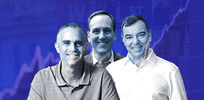 "אמנון שעשוע, אריק ברוק, אמרי שלכט / צילום: עומר הכהן, אתר ONDAS, איל יצהר"