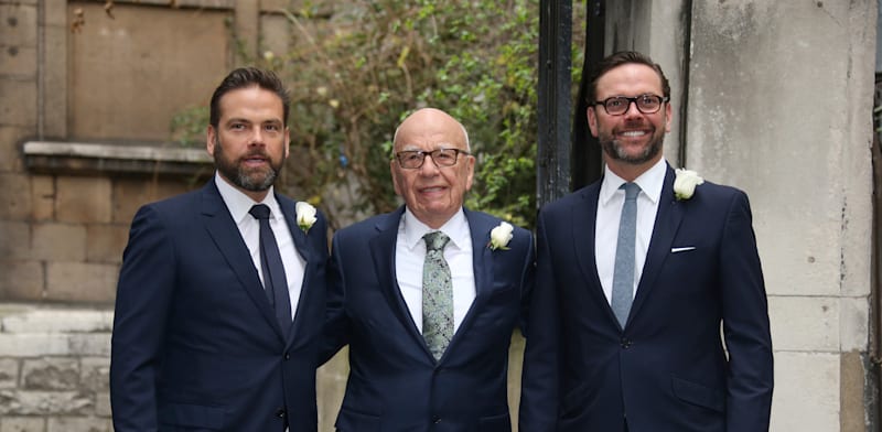 "לכלן, רופרט וג'יימס מרדוק / צילום: ap, Joel Ryan"