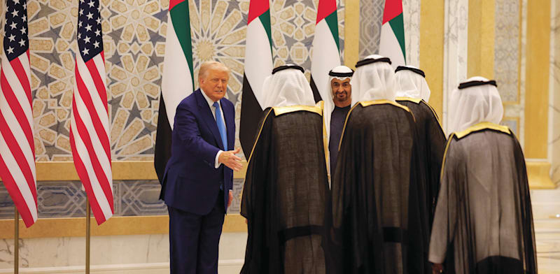 "נשיא ארה''ב דונלד טראמפ במסעו האחרון במזרח התיכון, מאי 2025 / צילום: Reuters, Brian Snyder"