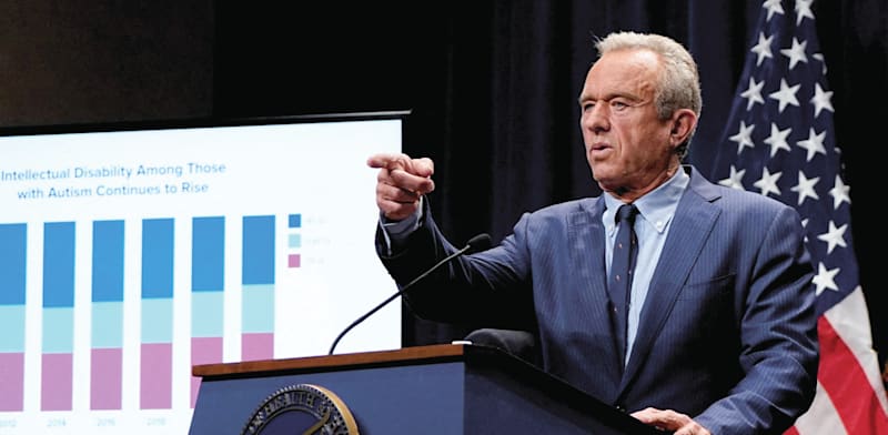 "רוברט פ. קנדי, שר הבריאות של ממשל טראמפ / צילום: Reuters, Elizabeth Frantz"