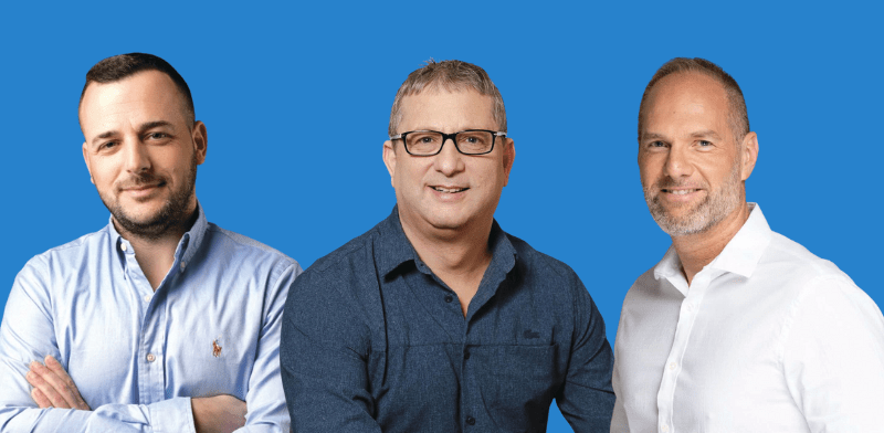 "תומר גרינשפון  - דיסקונט, דרור פלדמן - מזרחי טפחות, מתן סמיש - לאומי / צילום: רמי זרנגר, אילן בשור, יונתן בלום"