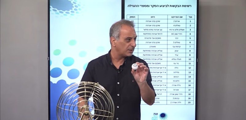 מתוך ההגרלה של נגה / צילום: צילום מסך