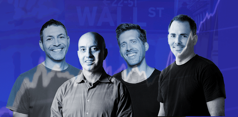 "מיכה קאופמן, ערן זינמן, יואב זייף, רועי מן / צילום: עומר הכהן, איל יצהר, נתנאל טוביאס"