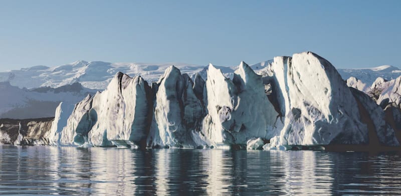 "קרחונים בדרום איסלנד / צילום: Reuters, SOPA Images"
