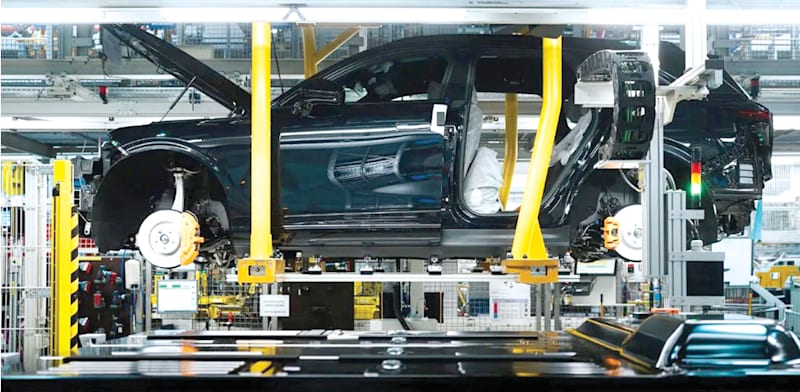 "פס ייצור של XPENG שנפתח באוסטריה. מתי בישראל? / צילום: יח''צ"