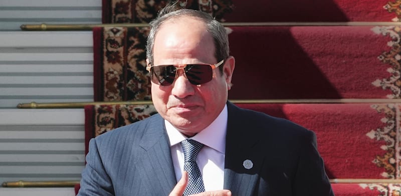 "עבד אל־פתאח א־סיסי, נשיא מצרים / צילום: ap, Alexander Vilf"