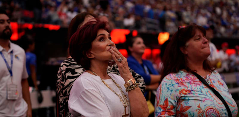 "כוכבת הטלוויזיה שרון אוסבורן / צילום: ap, Ashley Landis"