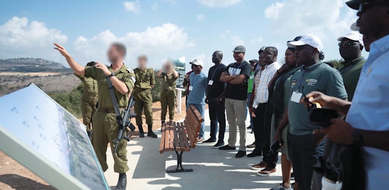 "קצינים משבע מדינות באפריקה בקורס / צילום: ניצן סקיבה, אגף דוברות  וקשרי ציבור במשרד הביטחון"