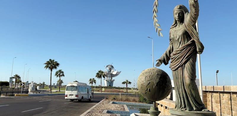 שארם א־שייח. הבכירים האמריקאים הגיעו / צילום: ap, Uncredited