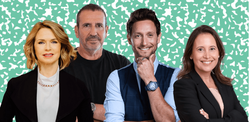 "נטלי משען-זכאי, ליאור סושרד, איל וולדמן, מיכל ברוורמן בלומנשטיק / צילום: יח''צ, גבריאל בהרליה, פרטי, נתנאל טוביאס"