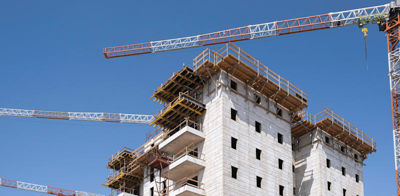 "פרויקט בנייה למגורים / צילום: Shutterstock"