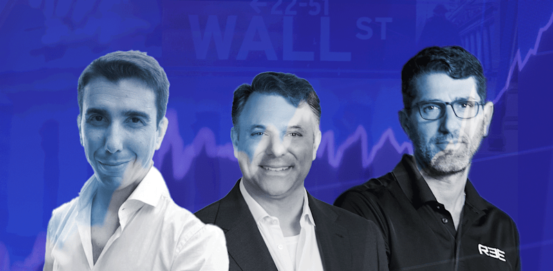 "מימין: דניאל בר אל, ג'ון סבינו, אורן הולצמן / צילום: שלומי יוסף, מתוך אתר לייבפרסון, באדיבות איל מקיאז'"