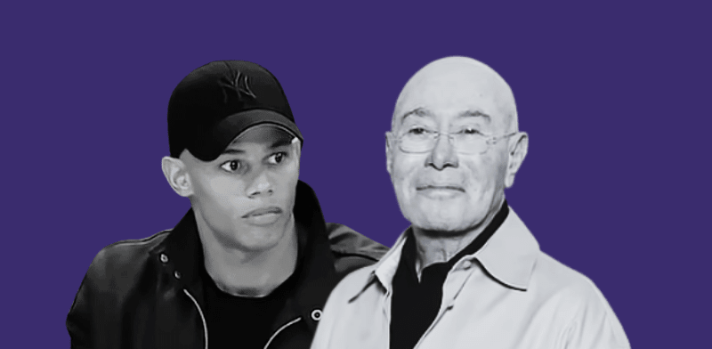 "דייוויד גפן ודונובן מייקלס / צילום: צילום מסך מתוך יוטיוב"