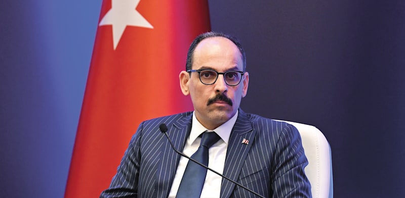 "המתווך הטורקי איברהים קאלין / צילום: Reuters, Murat Gok / Anadolu"