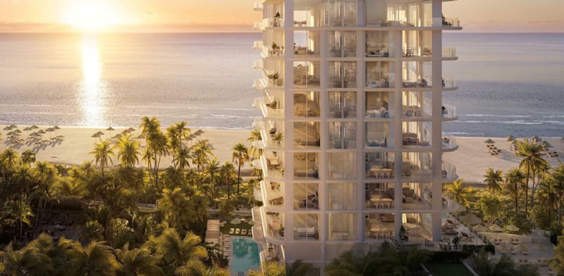 / צילום:  של מגדל המגורים ריץ קרלטון / הדמיה: יחסי ציבור"