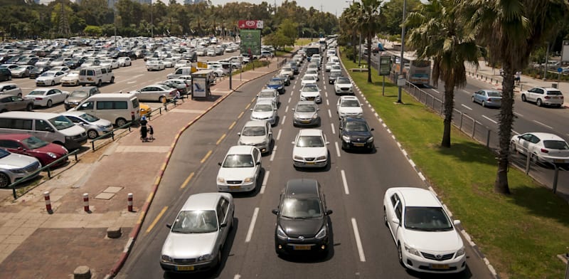 / צילום:  תנועה באזור רוקח / אילוסטרציה: Roman Yanushevsky"
