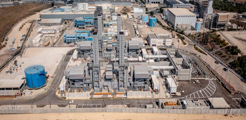 "תחנת הכוח באלון תבור / צילום: AP PRO"