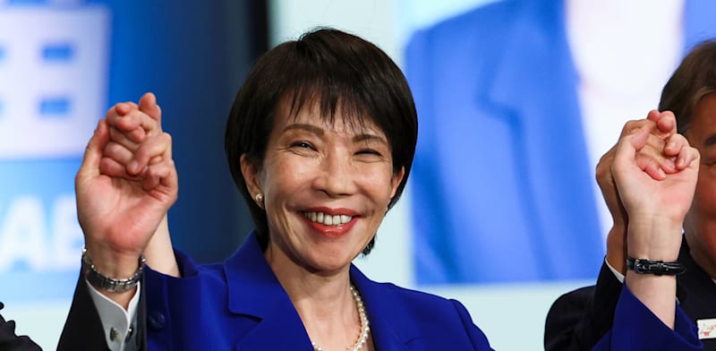 "סנאה טאקאיצ'י, ראשת ממשלת יפן החדשה / צילום: ap, Kim Kyung-Hoon"