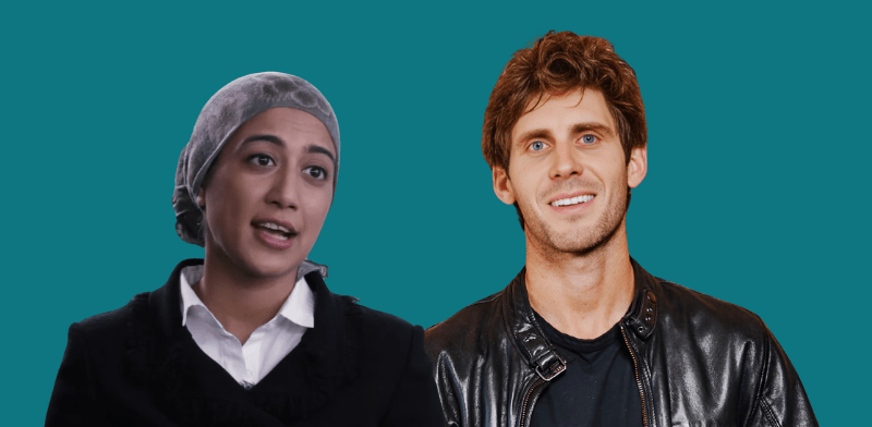 "שון מגוויר וסומייה בלבאל / צילום:  Sequoia Capita, צילום מסך יוטיוב"