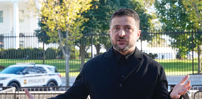 "נשיא אוקראינה וולודימיר זלנסקי / צילום: ap, Manuel Balce Ceneta"