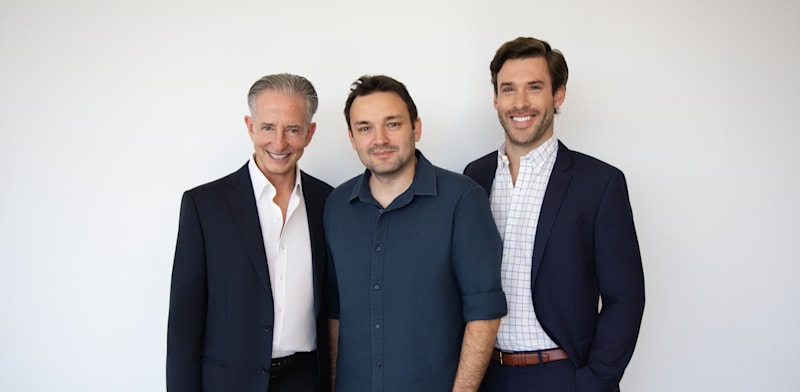 "מייסדי GammaTime: אלכס מונטאלבו, סלבה מודריך וביל בלוק / צילום: GammaTime Inc"