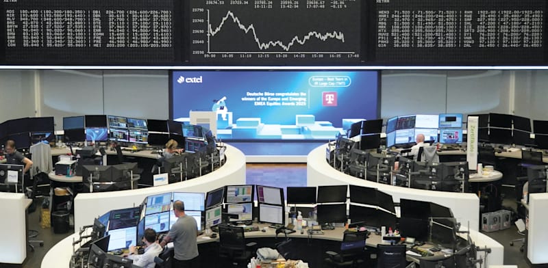 "הבורסה בפרנקפורט / צילום: Reuters, Staff"