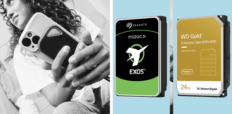 "ווסטרן דיגיטל, סיגייט, סנדיסק משולב במכשיר נייד / צילום: Business Wire ,מצגת סנדיסק"